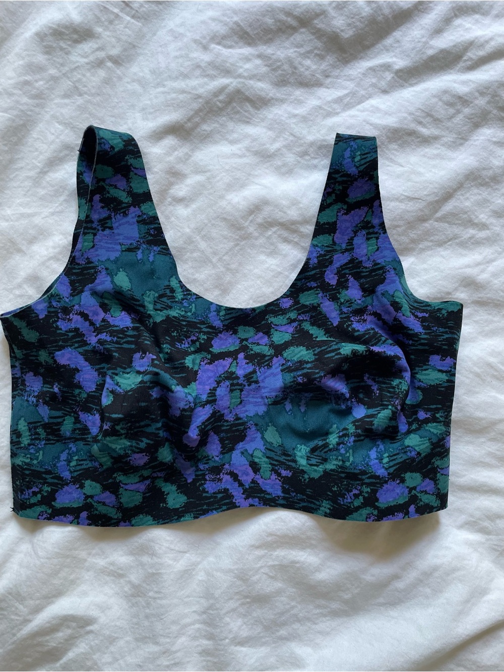 knix Abstract Print Bra